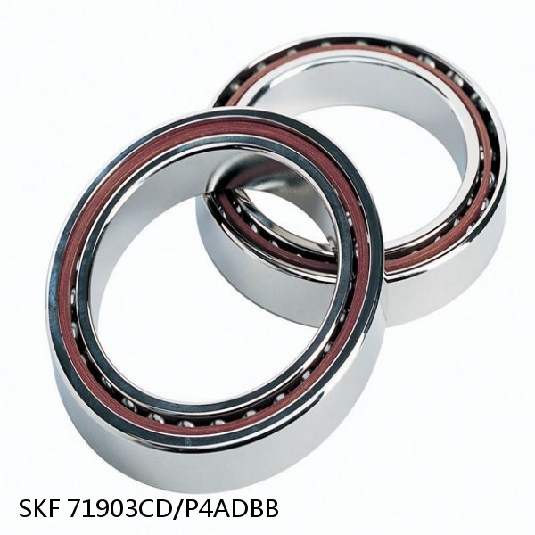 71903CD/P4ADBB SKF Super Precision,Super Precision Bearings,Super Precision Angular Contact,71900 Series,15 Degree Contact Angle #1 image