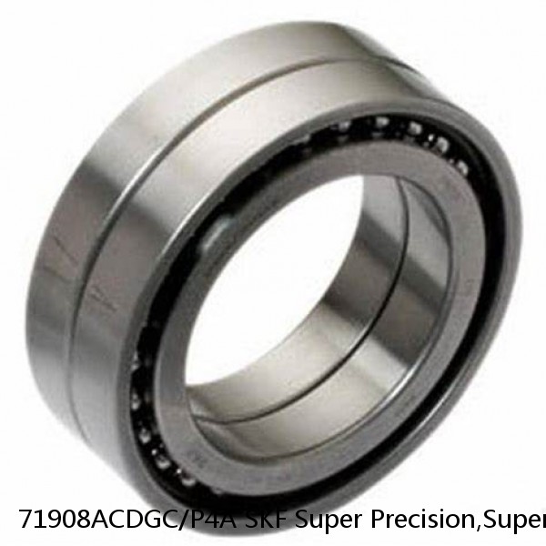 71908ACDGC/P4A SKF Super Precision,Super Precision Bearings,Super Precision Angular Contact,71900 Series,25 Degree Contact Angle #1 image