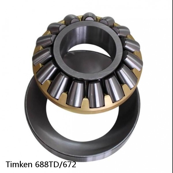 688TD/672 Timken Tapered Roller Bearing Assembly #1 image