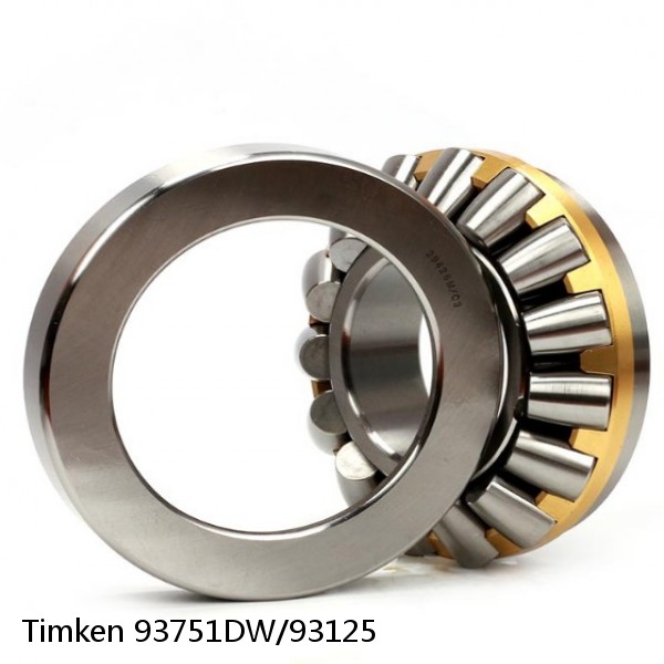 93751DW/93125 Timken Tapered Roller Bearing Assembly #1 image