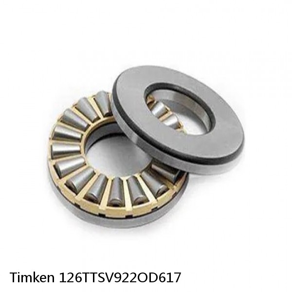 126TTSV922OD617 Timken Thrust Tapered Roller Bearings #1 image